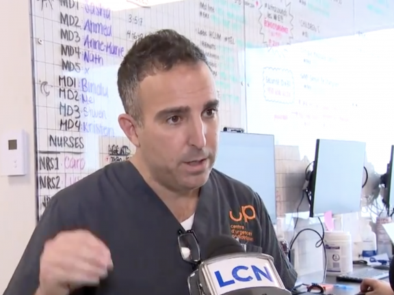 Reassuring parents about group A streptococcus infections (LCN@15h, Dec 22, 2022, in French)